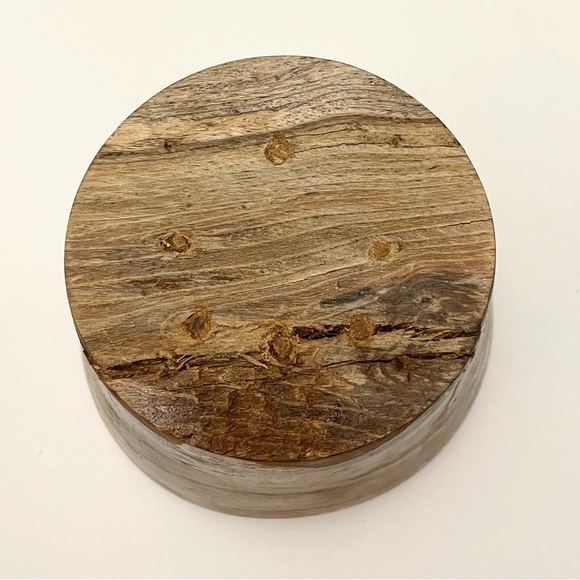 Handcrafted Decorative Wood Bowl - Picture 4 of 4